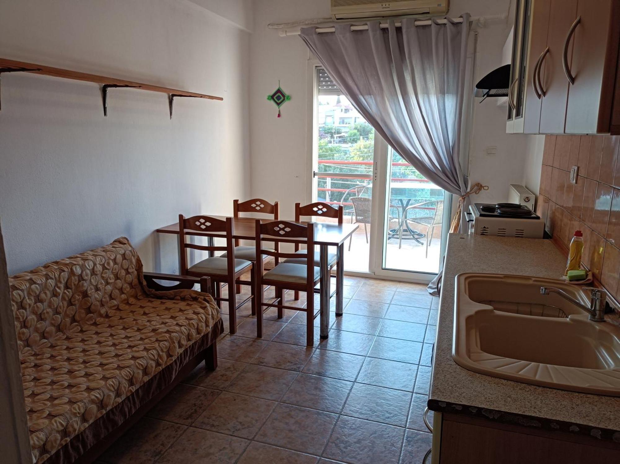 Blue Moon Apartments Nea Michaniona Chambre photo